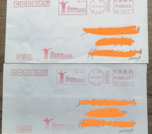 China Cover,2013 The 16th Shanghai International Film Festival Postage Machine Stamp,2 Covers - Buste