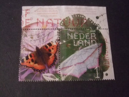 Nederland Beleef De Natuur   Nr 3752-53 Kleine Vos En Lieveling Vlinders - Used Stamps