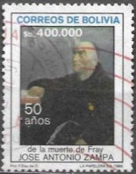 Bolivia Bolivie Bolivien 1986 Pater José Antonio Zampa Michel No. 1043 Cancelled Used Obliteré Gestempelt - Bolivie