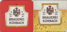 5007777 Bierdeckel Quadratisch - Kühbach - Sous-bocks