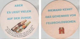 5000460 Bierdeckel Rund - Feldschlößchen Liegt Vielen Auf Der Zunge - Beer Mats