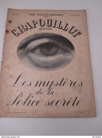 Journal Le Crapouillot   N° Spécial Mai 36 Les Mystères De La Police  Secrète - Autres & Non Classés