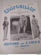 Journal Le Crapouillot    N° Spécial   Janvier 1960 Histoire De L'amour  Très Bon état - 1950 à Nos Jours
