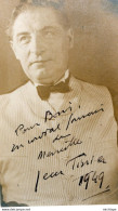 N° 5  PHOTO  9 X13 FAC SIMILE AUTOGRAPHE DE  JEAN  TISSIER - Schauspieler Und Komiker