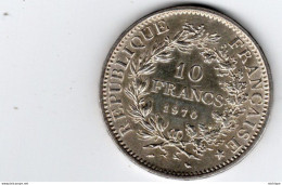 10 Francs  Argent  1970  état SUP - 10 Francs