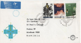 Nederland Netherlands Holland 1993 FDC Korps Rijdende Artillerie, EHBO, Landbouwuniversiteit Wageningen, University - FDC