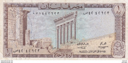 Billet Du  Liban  Une  Livre - Libano