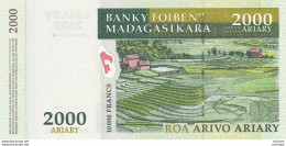 Billet De Madagascar 2000 Ariary    - Neuf - Madagaskar