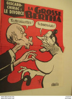 La Grosse Bertha  N° 72 Journal Satyrique  12 Pages - 1950 à Nos Jours