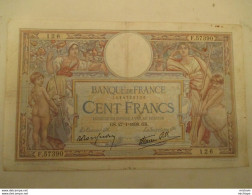 Billet De  100 Francs 1938 - 100 F 1908-1939 ''Luc Olivier Merson''