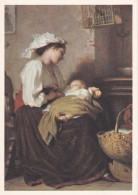 Alfred Van Muyden, Mutter Und Kind - Peintures & Tableaux