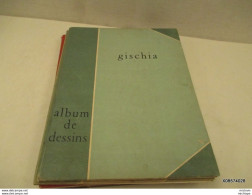 ALBUM De Dessins De GISCHIA -  20 Planches De Dessins -1947 - Numeroté 254 - Format 38 X 28 Cm - Bon état Général - Other & Unclassified