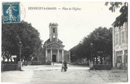 SENNECEY LE GRAND - Place De L'Eglise - Landau - Other & Unclassified