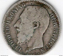 1 Franc Argent 1887 Leopold II - 1 Frank
