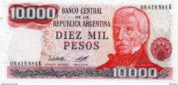 BILLET ARGENTINA NOTE 10000 PESOS (1977) NEUF - Argentine
