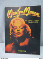 Livre  Cinema  - Marilyn Monroé Sa Filmographie  Bon Etat  - Complet 750 Gr - Sonstige & Ohne Zuordnung