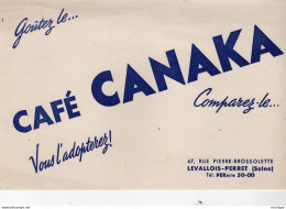 BUVARD -   L Café Canaka - Autres & Non Classés