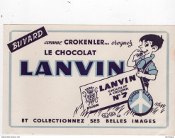 BUVARD -    Chocolat  Lanvin - Andere & Zonder Classificatie