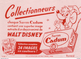 BUVARD - Savon Cadum  - Walt Disney - Autres & Non Classés