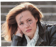 N° 95 -  SIGNATURE DE GABRIELLE LAZURE -   GRANDE PHOTO PAPIER 13 X18 SUR SUPORT PHOTO - Altri & Non Classificati