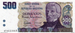 ARGENTINE 500  Pesos  Neuf - Argentine