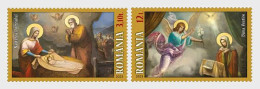 Romania 2023 - Christmas A Set Of Two Postage Stamps MNH - Nuovi
