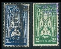 ● EIRE  1940 / 45 ֍ STATO INDIPENDENTE ● N. 90 E 92 ● Usati ● Cat. 25 € ️● Lotto  60 ️● - Used Stamps