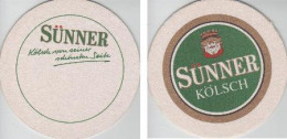 5000255 Bierdeckel Rund - Sünner Kölsch - Beer Mats