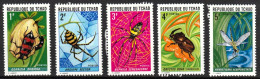 1972 Chad Insects Set (** / MNH / UMM) - Autres & Non Classés