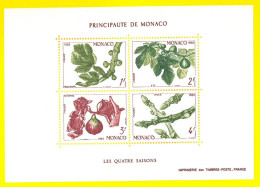 MONACO 1983 Foglietto For Season - Unused Stamps