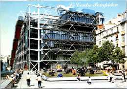 3-6-2024 (11) FRance (posted To Australia 1990 From Switzerland) Paris Centre Pompidou - Musées