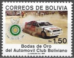 Bolivia Bolivie Bolivien 1988 Automobile Club Racing Mi.no.1093 MNH Postfr.neuf ** - Bolivien