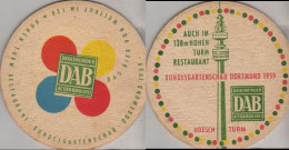 5004709 Bierdeckel Rund - Dab - Fernsehturm - Sous-bocks