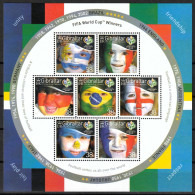 2006 Gibraltar FIFA World Cup In Germany Minisheet (** / MNH / UMM) - 2006 – Germany