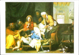 ►   Le Brun  Le Sommeil De L'enfant Jésus Chat Cat - Peintures & Tableaux