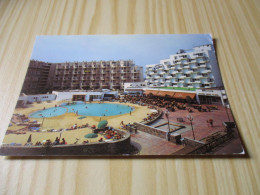 Port Barcarès (66).La Terrasse Et La Piscine De L'Hôtel " Lidya Playa " - Carte Animée. - Port Barcares