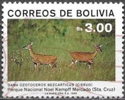 Bolivia Bolivie Bolivien 1989 National Park Noel Kempff Mercado Michel No. 1104 Cancelled Used Obliteré Gestempelt - Bolivia