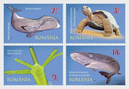 Romania 2023 - The Champions Of Longevity - Fauna - A Set Of Four Postage Stamps MNH - Ungebraucht