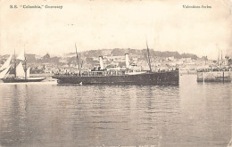 Guernsey - S.S. Columbia - Publ. Valentines Series - Guernsey