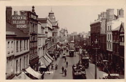 Wales - CARDIFF - Queen's Street - REAL PHOTO - Publ. Lew Series 125 - Glamorgan
