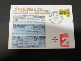 3-6-2024 (12) Gaza War - U Plan Pour La Paix (French Report Offer) - Militaria
