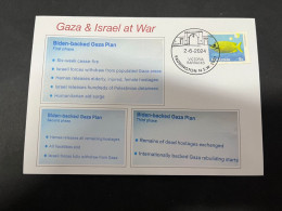 3-6-2024 (12) Gaza War - US President Biden - Backed Gaza Plan - Militaria