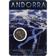 Andorre, 2 Euro, Ski-alpin, BU, 2019, Monnaie De Paris, Bimétallique, FDC - Andorra