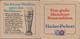 5004119 Bierdeckel Quadratisch - Hacker-Pschorr - Beer Mats