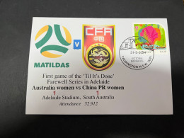 3-6-2024 (12) Football (Australia Women 1 Vs China Wonen 1) In Adelaide Stadium - SA - Australia (31-5-2024) - Autres & Non Classés
