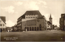 Schwenningen Am Neckar - Markt Mit Rathaus - Villingen - Schwenningen