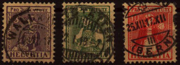 SCHWEIZ PRO JUVENTUTE Nr 133-135 Gestempelt X1389BE - Used Stamps