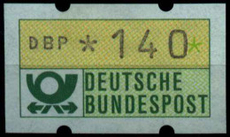 BRD ATM 1981 Nr 1-1-140R Postfrisch X13AF32 - Machine Labels [ATM]