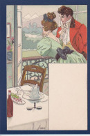 CPA Art Nouveau Femme Girl Woman Non Circulé Série 306 - Women