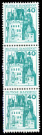 BRD DS BURGEN U. SCHLÖSSER Nr 915R Postfrisch 3ER STR X278D56 - Unused Stamps